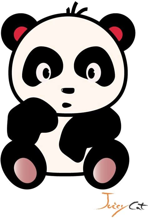 Download Cartoon Panda Png Image Background Cartoon Panda Bear Full