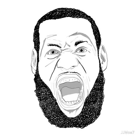 Lebron James Drawing Free Download On Clipartmag