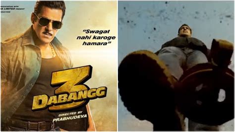 Dabangg 3 Motion Poster Salman Khan Is Back As Chulbul Robinhood Pandey Bollywood News