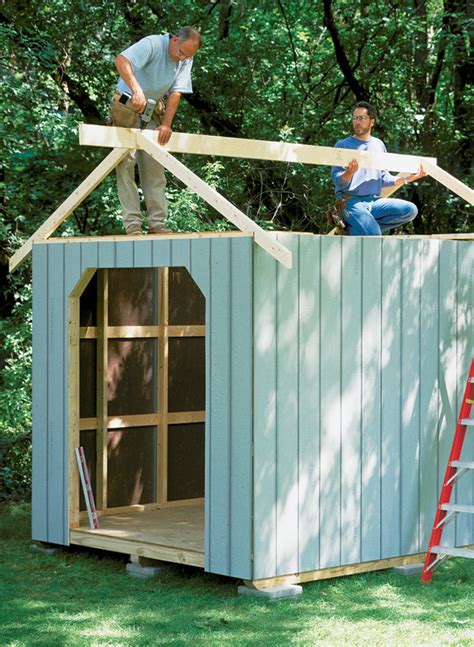 Garden Tool Shed Woodworking Project Woodsmith Plans