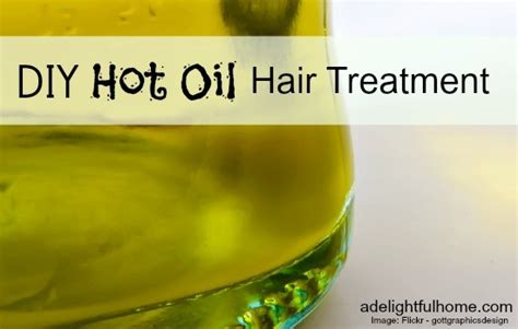 One is to make a hot oil treatment. DIY Hot Oil Hair Treatment - A Delightful Home
