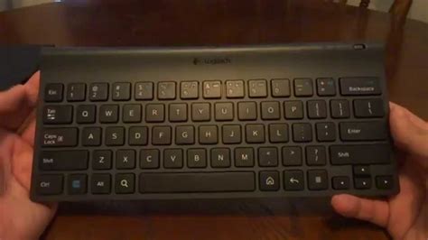 Portable Bluetooth Logitech Tablet Keyboard For Android Youtube