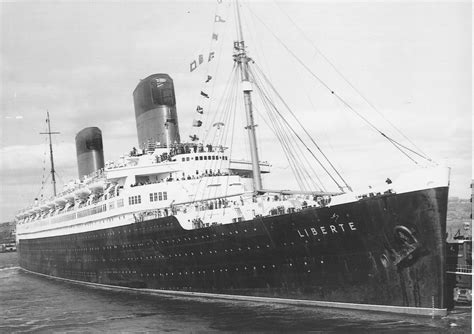 The Libert Flagship Of The Compagnie G N Rale Transatlantique The French Line Being