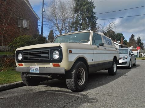 Seattle's Parked Cars: 1979 International Scout II Traveler