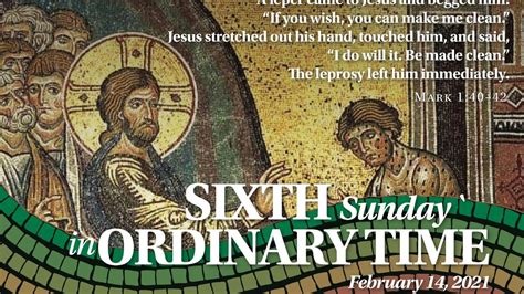 Sixth Sunday In Ordinary Time YouTube
