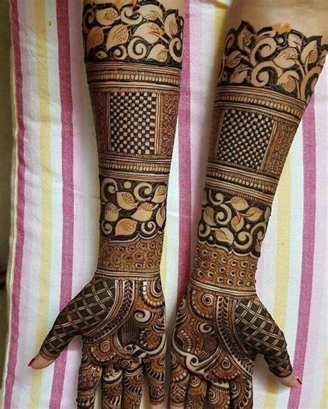 Arabic Pakistani Bridal Mehndi Designs