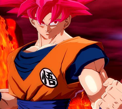 Super Saiyan God Goku Transforms To Ssjblue For Level 3 Fighterz Mods