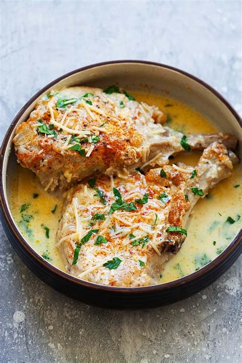 Allow leftovers to cool completely and transfer into an airtight container or. Instant Pot pork chops, ready to serve. | Instant pot pork ...