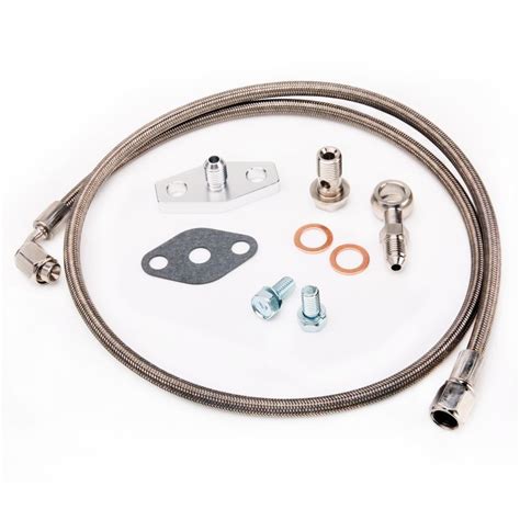 Kinugawa Turbo Oil Feed Line Kit For Toyota Jz Gte With For Garrett T