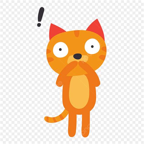 Orange Orange Cat Cat Cat Surprised Cat Clipart Surprised Surprised