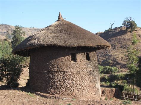 a tukul — a traditionnal house in aethiopia only used for sleeping traditional house unique