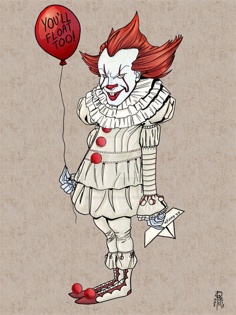Pennywise From IT By MentalPablum On DeviantArt