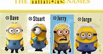 Movie News and Information: The Minions Movie Names