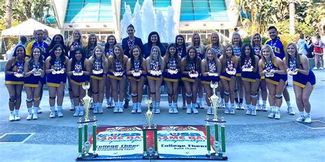 Angelo State Cheer Team Wins National Titles