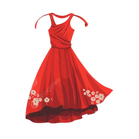 Red Dresses Vector Png Vector Psd And Clipart With Transparent