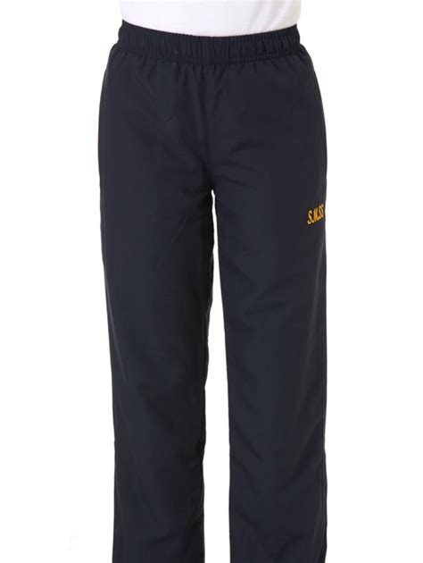 Navy Microfibre Track Pants Lowes Menswear