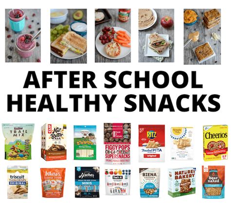After School Healthy Snacks Low Mess Non Perishable Etc