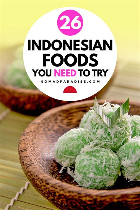 Popular Indonesian Cuisine Indonesian Food Indonesian Desserts