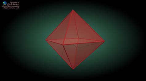 Octahedron 3d Model By Earth Sciences University Of Newcastle