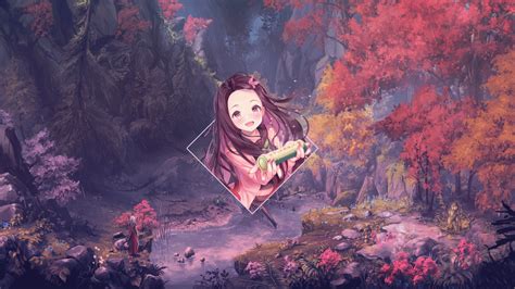 Wallpaper Anime Girls Kamado Nezuko Kimetsu No Yaiba Platinum All In One Photos