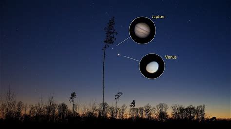 Jupiter And Venus Conjunction 2023 Spectacular View One Day Before
