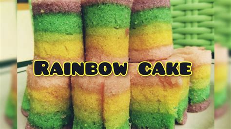 Dengan api sedang, kukus cake selama minimal 50 menit, jangan buka penutup kukusan selama cake di kukus agar cake mengembang sempurna. Kue Cake Pisang Kukus Mawar : Rainbow cake kukus | kue ...
