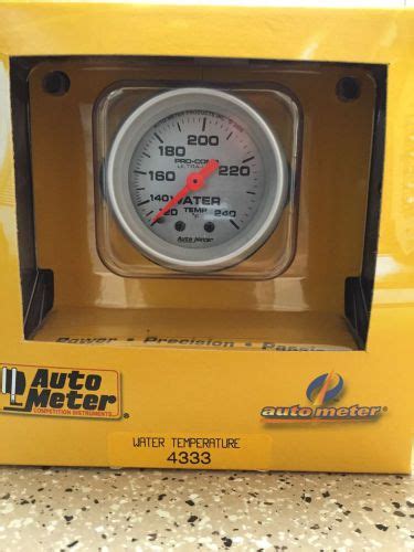 Sell Autometer Water Temp Gauge In Abingdon Maryland United States