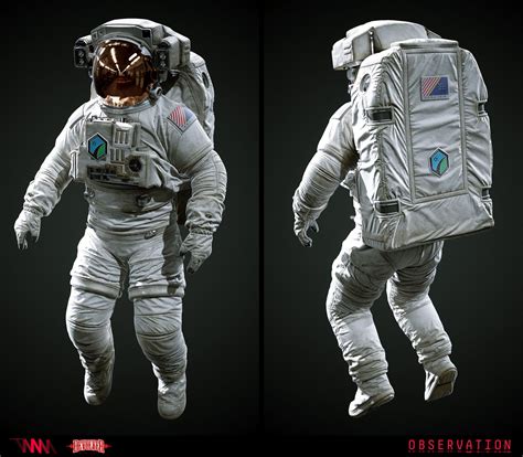 Observation Eva Spacesuit Space Suit Nasa Space Suit Concept Clothing