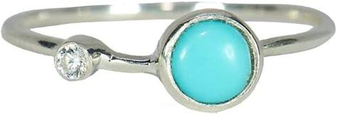 Pura Vida Turquoise Double Stone Ring 925 Sterling Silver
