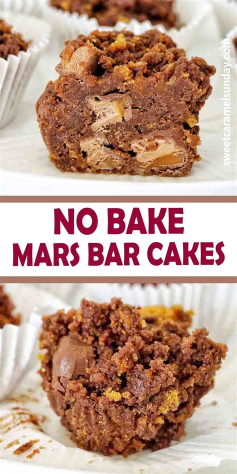 Mars Bar Cakes Are A Fun And Easy No Bake Recipe Fudgy And Delicious
