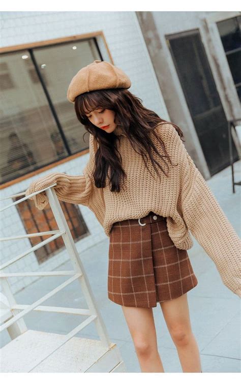 10 Beautiful Korean Girls Oversized Outfits That Make You Look Cute Fashions Nowadays Kawaii