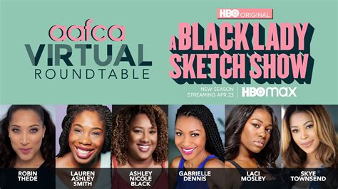 AAFCA Roundtable A Black Lady Sketch Show Interview YouTube