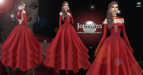 Female Christmas Outfit The Sims 4 P1 Sims4 Clove Share Asia Tổng