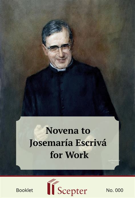 Novena To St Josemaría Escrivá For Work