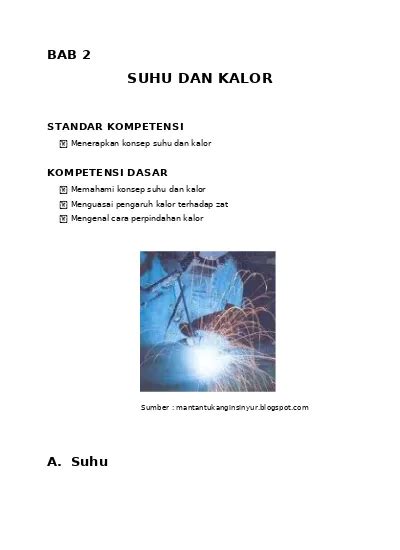 Top PDF MATERI SUHU DAN KALOR Peta Konsep Suhu Dan Kalor 123dok Com