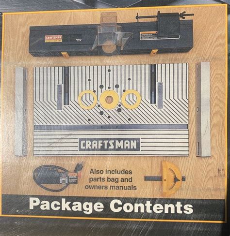 Rare New In Box Craftsman Table Saw Router Table Extension 25351 For