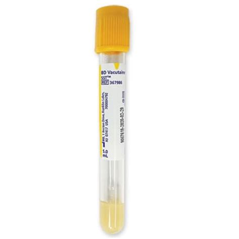 BD Vacutainer Venous Blood Collection Tubes SST Serum 41 OFF