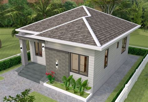 Compact And Cozy House Design With Two Bedrooms Cool House Concepts