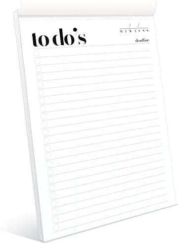 Amazon Com To Do List Notepad By Sweetzer Orange Magnetic Notepad