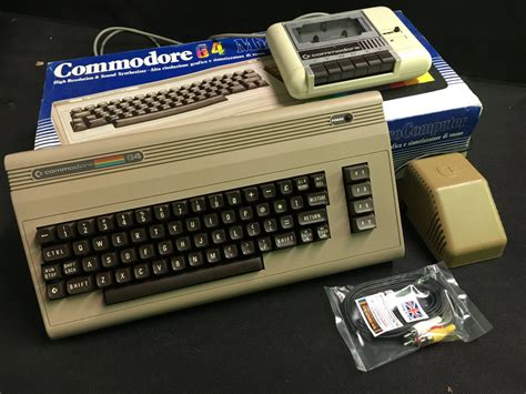Commodore 64 Pal Retro Set Usa 110v Etsy