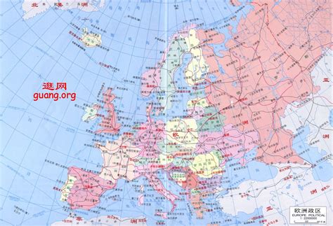 2015年版欧洲地图