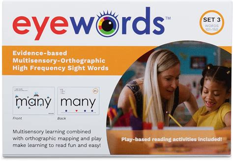 Eyewords Multisensory Orthographic Sight Word Teaching