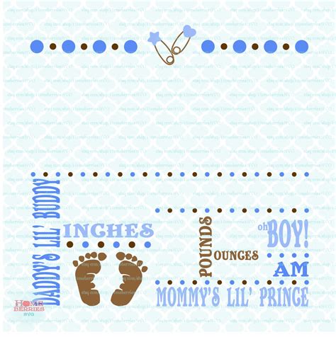 Elephant Birth Stat Svg Free / DIY Baby Gifts: How to Make an Adorable Birth Stat  / This is 