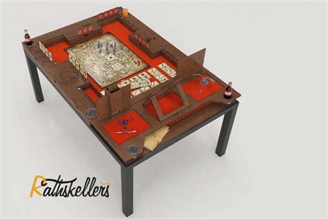 Rathskellers Launches Modular Gaming Table On Kickstarter Board Game Halv