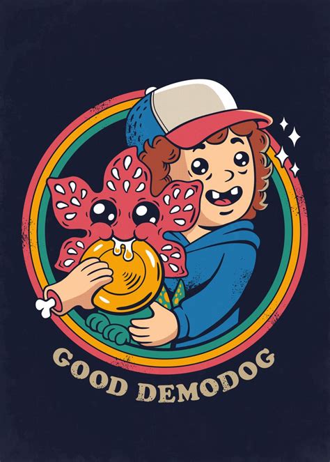 Good Demodog Poster Picture Metal Print Paint By Stranger Things