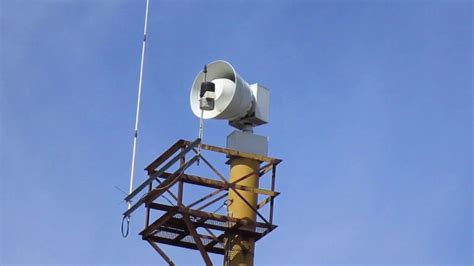 Federal Signal 2001 Srn Tornado Siren Test Independence