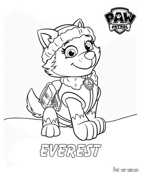 Celebrate a paw patrol party with this fitting placemat featuring the gang around a big old birthday cake that you can. Paw Patrol coloring pages | Print and Color.com | Paw ...