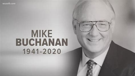 Remembering Long Time Anchor Reporter Mike Buchanan Wusa9 Com