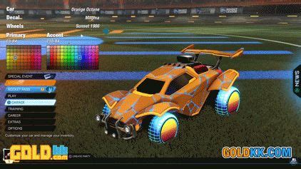The decal, wheel, topper, trail, antenna, paint and all. Car: Orange Octane Decal: Magma Wheels: Sunset 1986 ...