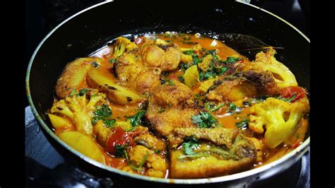 Cauliflower Fish Curry Cauliflower Potato Fish Curry Recipe